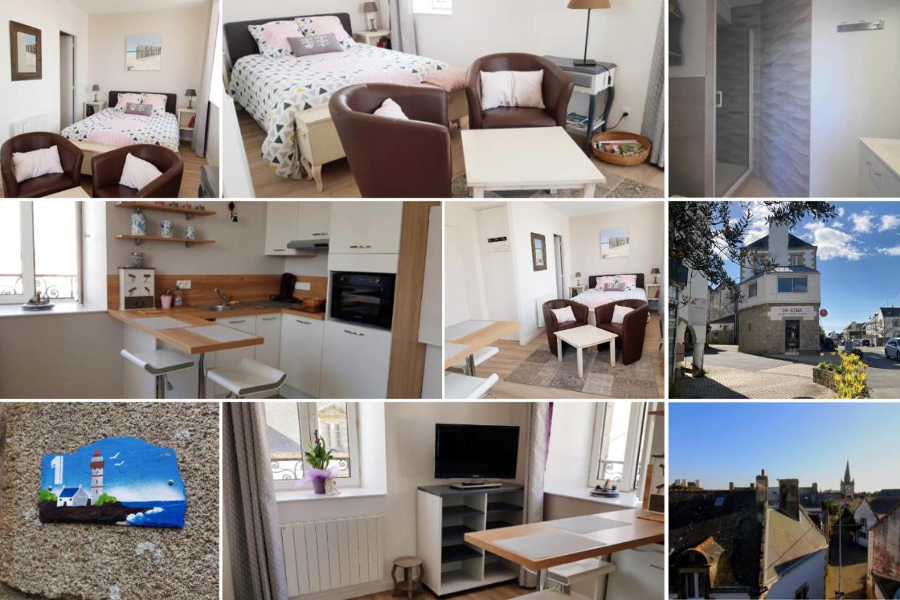 Studio Cosy Les Roses Tremieres 3 Etoiles Centre Plouharnel Proche Mer Ngoại thất bức ảnh